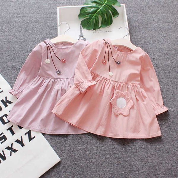 born baby girl dress spring long sleeve cotton a line dress applique floral infantil cute dress toddler girl clothes 210713, Red;yellow
born baby girl dress spring long sleeve cotton a line dress applique floral infantil cute dress toddler girl clothes 210713, Red;yellow
