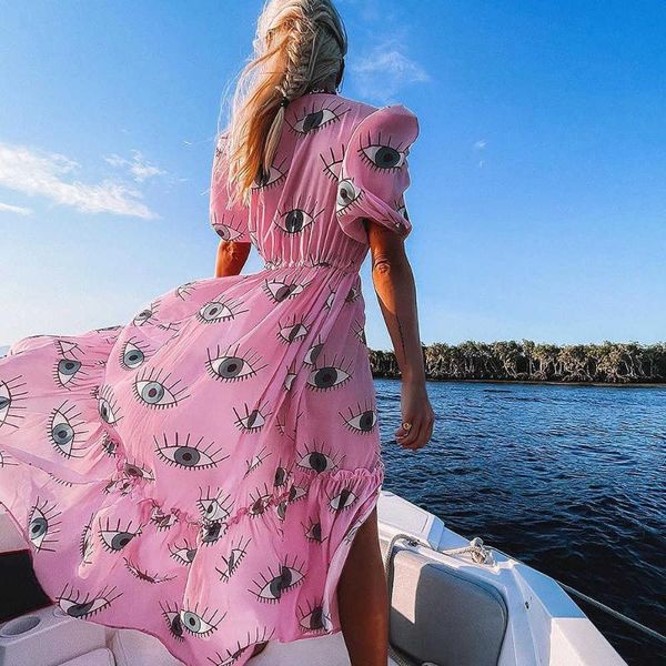 women's swimwear pink eyes bikini beach cover up tunics for long kaftan robe de plage sarong swimsuit cover-ups, White;black
women's swimwear pink eyes bikini beach cover up tunics for long kaftan robe de plage sarong swimsuit cover-ups, White;black