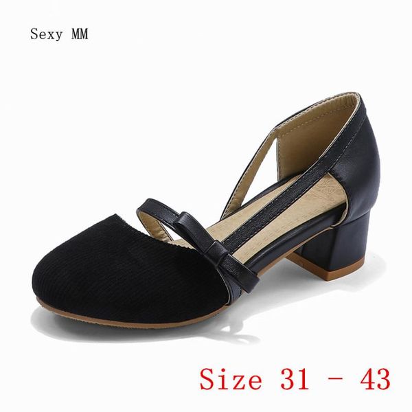 dress shoes low high heels women pumps girl heel mary janes woman kitten small plus size 30 31 32 33 -40 41 42 43, Black
dress shoes low high heels women pumps girl heel mary janes woman kitten small plus size 30 31 32 33 -40 41 42 43, Black