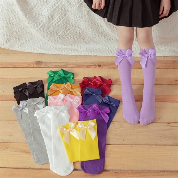 children medium tube socks solid color bowknot sockings kids straight tubes socking without heels before and after bow sockszc609, Pink;yellow
children medium tube socks solid color bowknot sockings kids straight tubes socking without heels before and after bow sockszc609, Pink;yellow