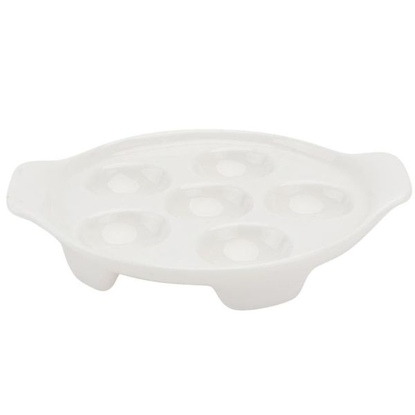 1pc kitchen baking pan snail plate practical sub-packing dish (white) dishes & plates
1pc kitchen baking pan snail plate practical sub-packing dish (white) dishes & plates