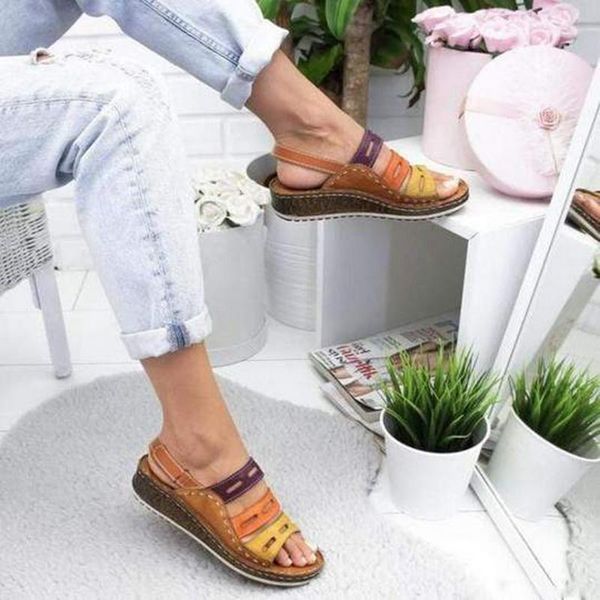 slippers 2021 summer women sandals platform wedge slides stitching ladies open toe casual shoes beach female dropship, Black
slippers 2021 summer women sandals platform wedge slides stitching ladies open toe casual shoes beach female dropship, Black