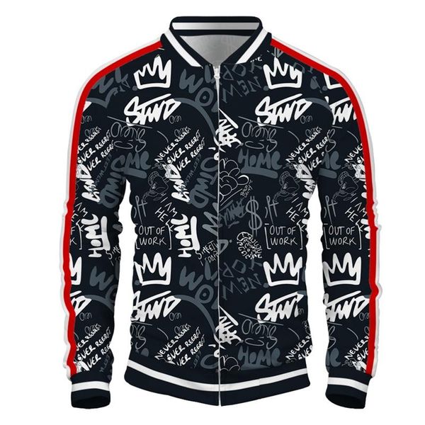 men's jackets 3d men baseball hip hop fashion design streetwear coat breathable loose outerwear polyester plus size 5xl, Black;brown
men's jackets 3d men baseball hip hop fashion design streetwear coat breathable loose outerwear polyester plus size 5xl, Black;brown