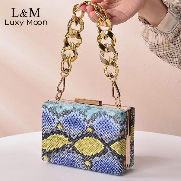 evening bags vintage clutch bag for women chain designer handbag and purse luxury metal box snakeskin pattern leather party x421h
evening bags vintage clutch bag for women chain designer handbag and purse luxury metal box snakeskin pattern leather party x421h