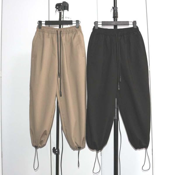 men's pants fashion brand wide leg loose nine point drawstring leggings elastic jogging hip hop straight sports casual, Black
men's pants fashion brand wide leg loose nine point drawstring leggings elastic jogging hip hop straight sports casual, Black