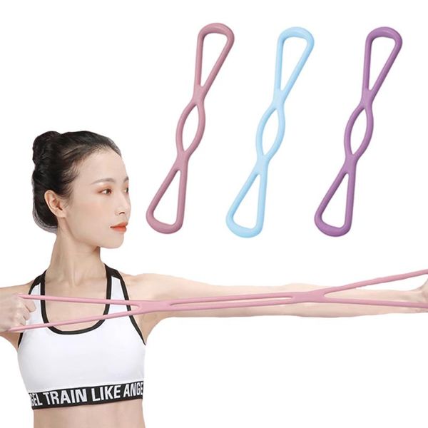 yoga resistance band elastic silicone rubber bands fitness training workout sport tool expander stretching belt women
yoga resistance band elastic silicone rubber bands fitness training workout sport tool expander stretching belt women