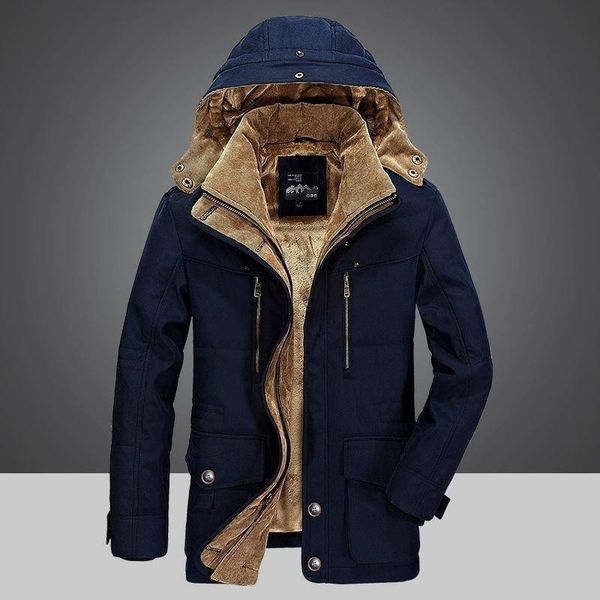 men's jackets length winter cotton padded jacket medium plush thickened middle-aged and old people's clothes large, Black;brown
men's jackets length winter cotton padded jacket medium plush thickened middle-aged and old people's clothes large, Black;brown