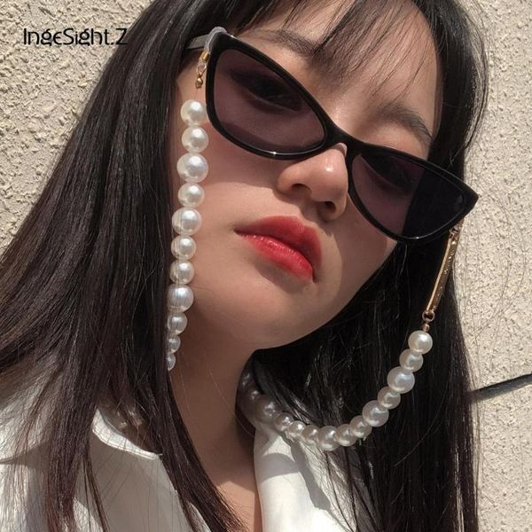 other fashion accessories ingesight.z bohemian imitation pearl sunglasses chain eyeglass chains cord holder lanyard glasses beaded neck stra, Silver
other fashion accessories ingesight.z bohemian imitation pearl sunglasses chain eyeglass chains cord holder lanyard glasses beaded neck stra, Silver