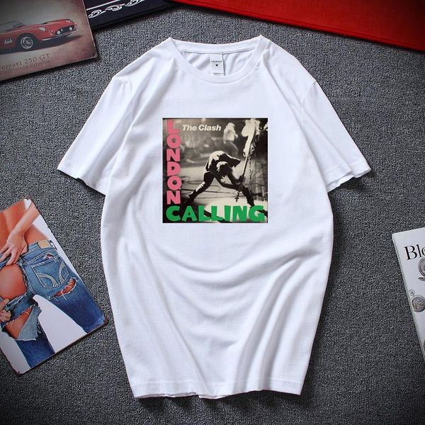 the clash london calling english punk rock men women t-shirt summer streetwear cotton short sleeve t shirts men's t-shirts, White;black
the clash london calling english punk rock men women t-shirt summer streetwear cotton short sleeve t shirts men's t-shirts, White;black