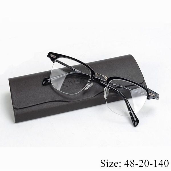 fashion sunglasses frames limited offer vintage quality ultralight alloy halfrim eyeglass frame ov1172t oval eyewear women men style for sal, Black
fashion sunglasses frames limited offer vintage quality ultralight alloy halfrim eyeglass frame ov1172t oval eyewear women men style for sal, Black