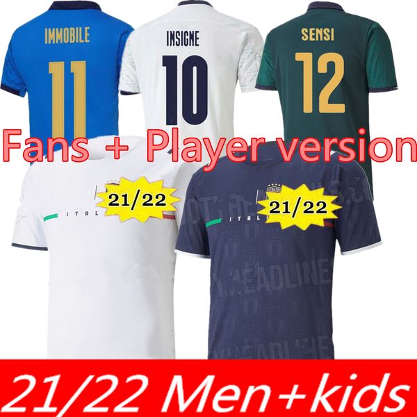 21 22 barella sensi insigne soccer jersey 2021 chiellini belotti italia maglie da calcio bernardeschi football shirts men kids, Black;yellow
21 22 barella sensi insigne soccer jersey 2021 chiellini belotti italia maglie da calcio bernardeschi football shirts men kids, Black;yellow
