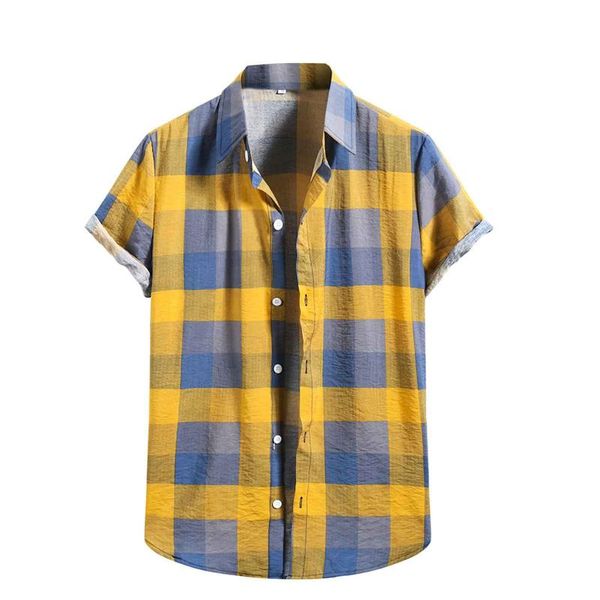 men harajuku color block plaid shirt 2021 streetwear shirts short sleeve male vintage korean fashion clothes #t2g men's casual, White;black
men harajuku color block plaid shirt 2021 streetwear shirts short sleeve male vintage korean fashion clothes #t2g men's casual, White;black