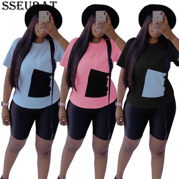 women's tracksuits sseurat women short sleeve t shirt biker shorts sweat suit summer outfits matching set, Gray
women's tracksuits sseurat women short sleeve t shirt biker shorts sweat suit summer outfits matching set, Gray