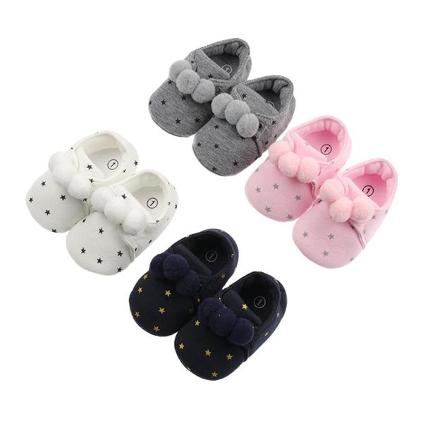 first walkers born baby girls boys shoes cotton infant sweet style star printing plush ball soft sole walker kids non-slip prewalker
first walkers born baby girls boys shoes cotton infant sweet style star printing plush ball soft sole walker kids non-slip prewalker