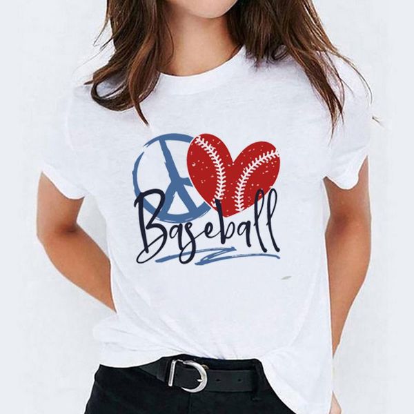 women's t-shirt 2021 women printed love baseball female camisas harajuku t shirt t-shirts cute womens graphic tees print, White
women's t-shirt 2021 women printed love baseball female camisas harajuku t shirt t-shirts cute womens graphic tees print, White