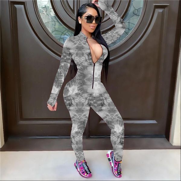 autumn spring women jumpsuit style long sleeve rompers deep v neck front zippers bodycon sports trousers, Black;white
autumn spring women jumpsuit style long sleeve rompers deep v neck front zippers bodycon sports trousers, Black;white