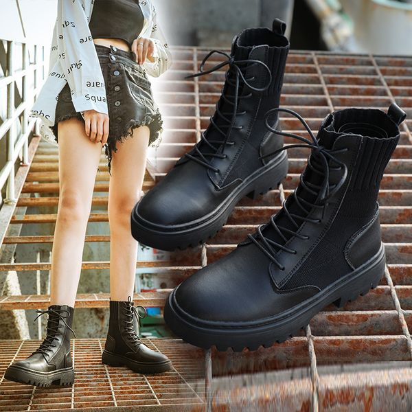 boots children 2021 autumn martin boots women's british style low cylinder round head lace up thick soled leather, Black
boots children 2021 autumn martin boots women's british style low cylinder round head lace up thick soled leather, Black