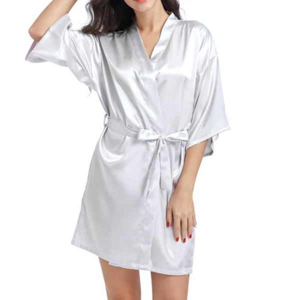 women's sleepwear summer white satin bathrobe women wedding bride bridesmaid robes nightgown loose lady kimono nightdress lounge gown, Black;red
women's sleepwear summer white satin bathrobe women wedding bride bridesmaid robes nightgown loose lady kimono nightdress lounge gown, Black;red