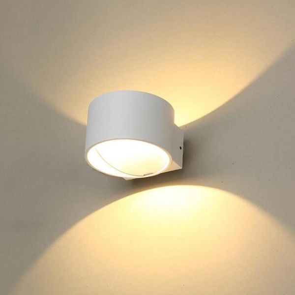 wall lamp led sconce lighting fixture lamps 7w warm 3000k up and down round for living room bedside entrance, aluminum
wall lamp led sconce lighting fixture lamps 7w warm 3000k up and down round for living room bedside entrance, aluminum