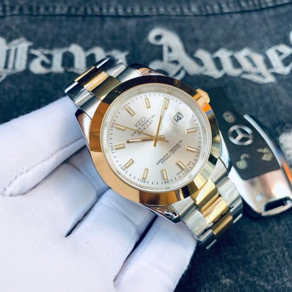 wristwatches style men's automatic mechanical watch men business full stainless steel quality memorial gift, Slivery;brown
wristwatches style men's automatic mechanical watch men business full stainless steel quality memorial gift, Slivery;brown