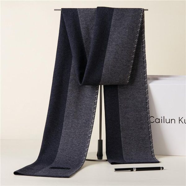 scarves 2021 winter wool scarf men's plaid thickening warm neck business leisure trend, Blue;gray
scarves 2021 winter wool scarf men's plaid thickening warm neck business leisure trend, Blue;gray