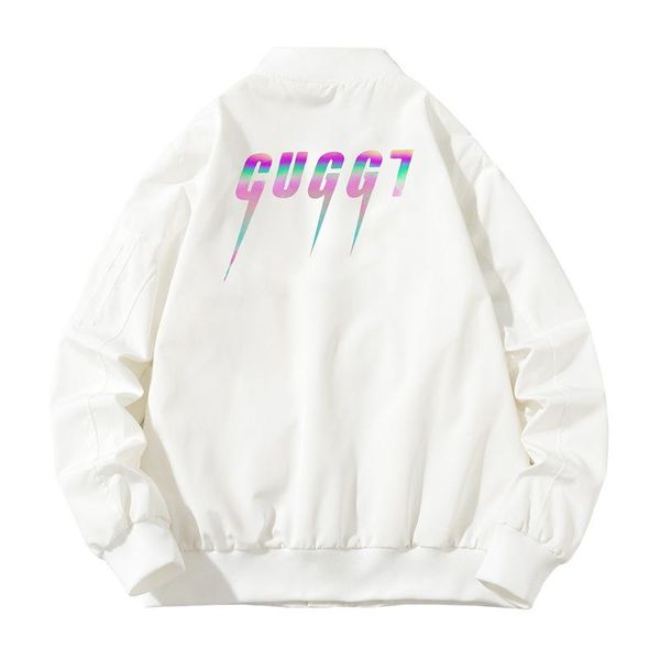 men's jackets streetwear reflective jacket men women fashion print letter bomber pilot hip hop windbreaker coat autumn 2021, Black;brown 
men's jackets streetwear reflective jacket men women fashion print letter bomber pilot hip hop windbreaker coat autumn 2021, Black;brown