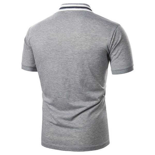 polos men short sleeve shirt contrast new color clothing summer streetwear casual fashion male cotton nice des, White;black
polos men short sleeve shirt contrast new color clothing summer streetwear casual fashion male cotton nice des, White;black