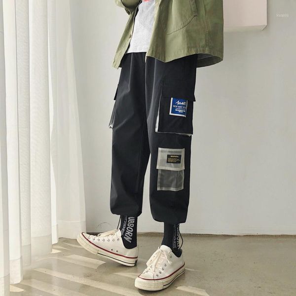 trend japanese summer loose thin section can be beamed personality tooling nine points harajuku large size casual pants men's, Black
trend japanese summer loose thin section can be beamed personality tooling nine points harajuku large size casual pants men's, Black