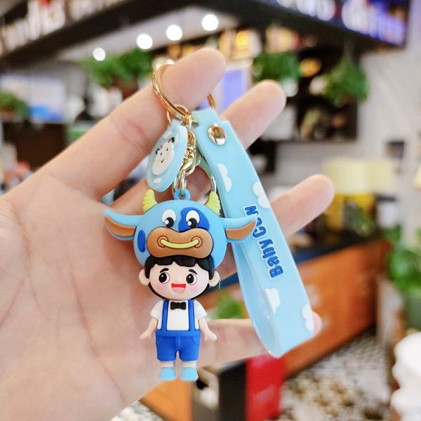 keychains creative little boy keychain ring pendant men and women couple key chain bag wholesale, Silver
keychains creative little boy keychain ring pendant men and women couple key chain bag wholesale, Silver
