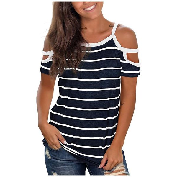 4#stripe print women tshirts fashion o-neck casual short sleeves t shirt 2021 harajuku tshirt woman female clothing#55 women's t-sh, White
4#stripe print women tshirts fashion o-neck casual short sleeves t shirt 2021 harajuku tshirt woman female clothing#55 women's t-sh, White