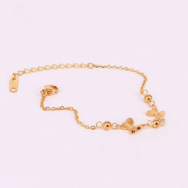 link, chain butterfly bracelets girl accessories stainless steel gold color round ball wholesale, Black
link, chain butterfly bracelets girl accessories stainless steel gold color round ball wholesale, Black