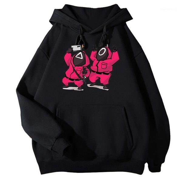 men's hoodies & sweatshirts squid game funny korean kawaii mask man selfie hooded sweatshirt women harajuku winter casual oversized 1, Black
men's hoodies & sweatshirts squid game funny korean kawaii mask man selfie hooded sweatshirt women harajuku winter casual oversized 1, Black