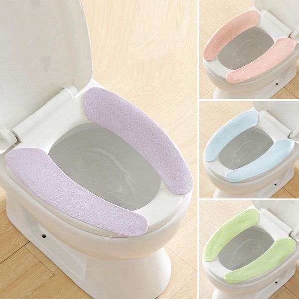 toilet seat covers 2pcs cover paste-type bathroom accessories portable cuttable mat stickers washable 4color about 39cm
toilet seat covers 2pcs cover paste-type bathroom accessories portable cuttable mat stickers washable 4color about 39cm