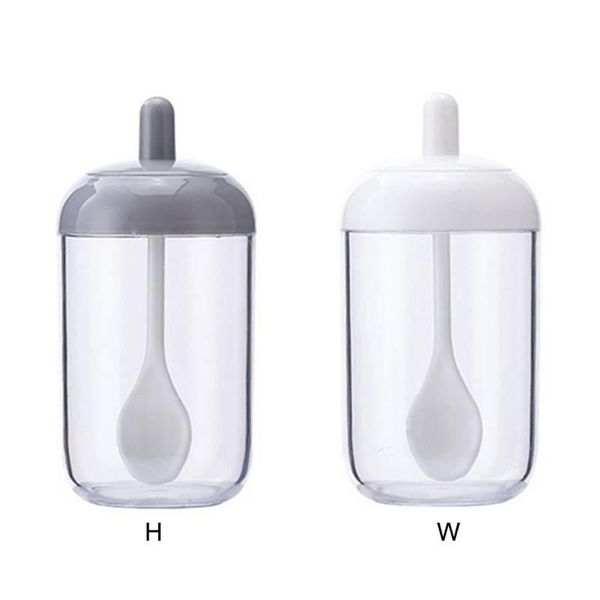 transparent kitchen supplies glass spice jar for salt sugar pepper powder with spoon plastic seasoning bottle storage bottles & jars
transparent kitchen supplies glass spice jar for salt sugar pepper powder with spoon plastic seasoning bottle storage bottles & jars