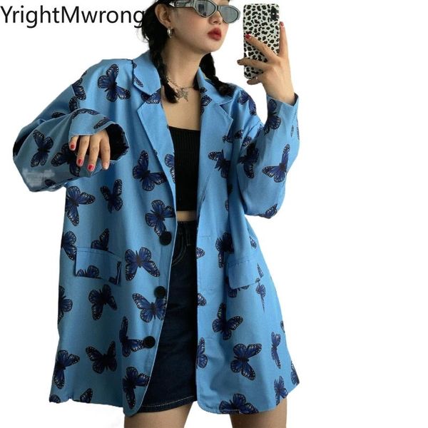 butterfly print streetwear button lapel v neck shirt blouse women harajuku fashion outfit windbreaker chaqueta overcoat fall women's bl, White
butterfly print streetwear button lapel v neck shirt blouse women harajuku fashion outfit windbreaker chaqueta overcoat fall women's bl, White