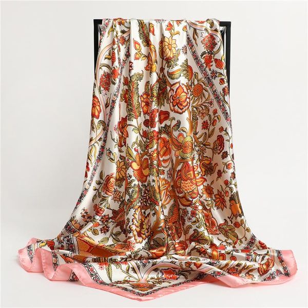 scarves 2021 fashion silk scarf for women headscarf lady neckerchief square hijab flower print hair band female pashmina bandana, Blue;gray
scarves 2021 fashion silk scarf for women headscarf lady neckerchief square hijab flower print hair band female pashmina bandana, Blue;gray