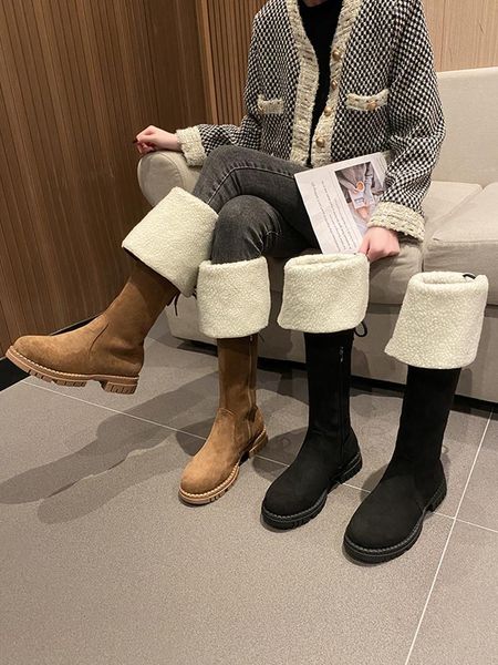 boots lolita brand women's shoes flat heel winter footwear australia round toe boots-women fashion mid calf rubber ladies over-, Black
boots lolita brand women's shoes flat heel winter footwear australia round toe boots-women fashion mid calf rubber ladies over-, Black