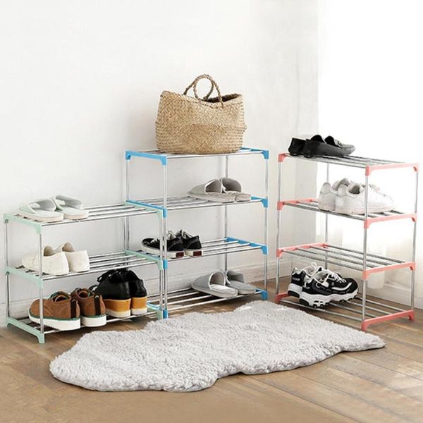 3/4 layers stainless steel shoes storage rack shoe display shelf holder cabinet racks home organi clothing & wardrobe
3/4 layers stainless steel shoes storage rack shoe display shelf holder cabinet racks home organi clothing & wardrobe