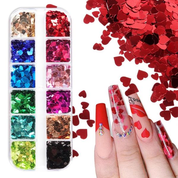 red black heart shaped sequins nail art glitter flakes colorful paillette nails accessories charms manicure decorations supplies, Silver;gold
red black heart shaped sequins nail art glitter flakes colorful paillette nails accessories charms manicure decorations supplies, Silver;gold