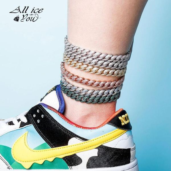 anklets alliceonyou 4mm cuban chain iced out cubic zirconia anklet choker with 2 inch adjustable hip hop charm jewelry for gift, Red;blue
anklets alliceonyou 4mm cuban chain iced out cubic zirconia anklet choker with 2 inch adjustable hip hop charm jewelry for gift, Red;blue