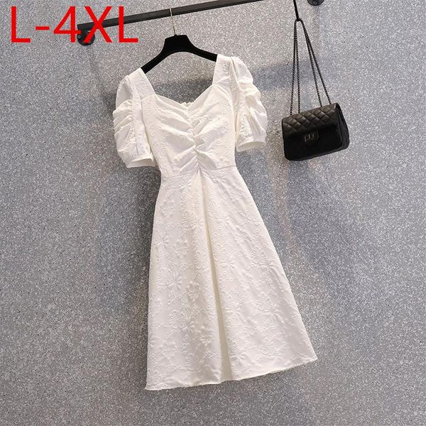 plus size dresses hit 2021 summer dress for women solid square collar puff sleeve shirring lace up female l xl 2xl 3xl 4xl, Black
plus size dresses hit 2021 summer dress for women solid square collar puff sleeve shirring lace up female l xl 2xl 3xl 4xl, Black