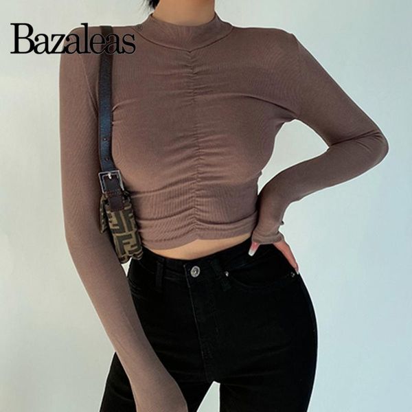 women's t-shirt 2021 vintage women t shirt spring front ruched like drawstring cropped turtleneck long sleeve tee, White
women's t-shirt 2021 vintage women t shirt spring front ruched like drawstring cropped turtleneck long sleeve tee, White