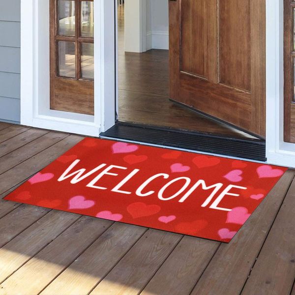 carpets valentine's day welcome doormats indoor outdoor home decor floor carpet living room bedroon kitchen 60x40cm
carpets valentine's day welcome doormats indoor outdoor home decor floor carpet living room bedroon kitchen 60x40cm