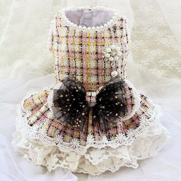 handmade dog apparel clothes pet coat dress pink gold tweed classic style diamond pearl brooch accessories debutante princess outfit
handmade dog apparel clothes pet coat dress pink gold tweed classic style diamond pearl brooch accessories debutante princess outfit