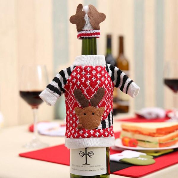 christmas decorations santa claus wine bottle covers snowman champagne gifts bags sequins xmas home dinner party table decors
christmas decorations santa claus wine bottle covers snowman champagne gifts bags sequins xmas home dinner party table decors
