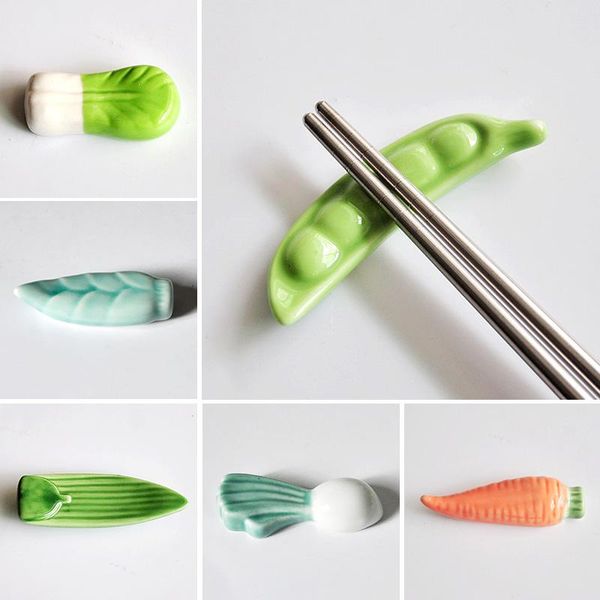 chopsticks creative imitation vegetable shape ceramic holders kitchen flatware tableware accessories party table decoration
chopsticks creative imitation vegetable shape ceramic holders kitchen flatware tableware accessories party table decoration