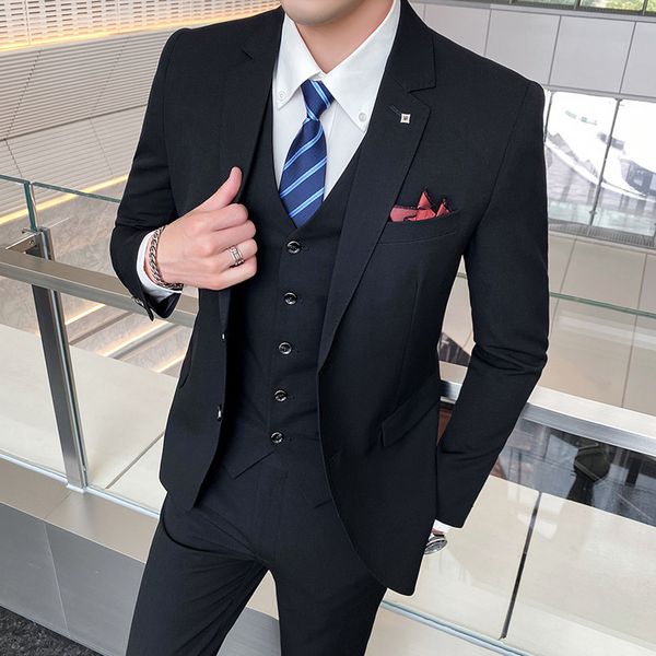 men's suits & blazers (jacket + pants) branded clothing to three men's suit garments cotton business blazers/men slim 5xl coat 6bc, White;black
men's suits & blazers (jacket + pants) branded clothing to three men's suit garments cotton business blazers/men slim 5xl coat 6bc, White;black