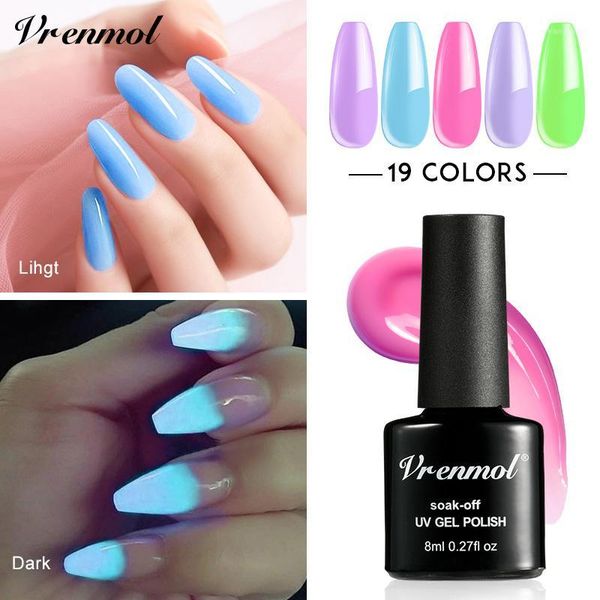 vrenmol 1pcs shimmer neon fluorescent luminous glow in dark night long lasting lucky lacquer gel varnish nail polish1, Red;pink
vrenmol 1pcs shimmer neon fluorescent luminous glow in dark night long lasting lucky lacquer gel varnish nail polish1, Red;pink