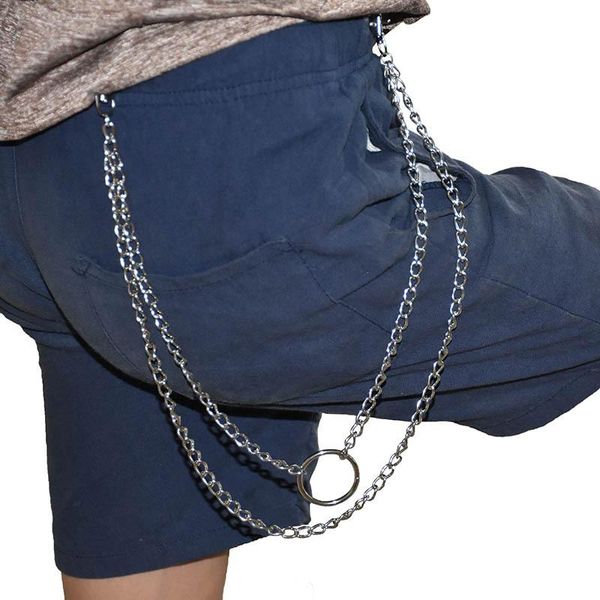 keychains big ring pendant key chain rock punk trousers hipster pant jean keychain hip hop trouser decor accessories, Silver
keychains big ring pendant key chain rock punk trousers hipster pant jean keychain hip hop trouser decor accessories, Silver