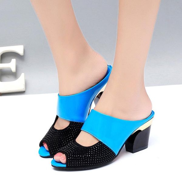 sandals fashion women summer patent leather peep toe cut out high heels flip flops female party shoes woman, Black
sandals fashion women summer patent leather peep toe cut out high heels flip flops female party shoes woman, Black
